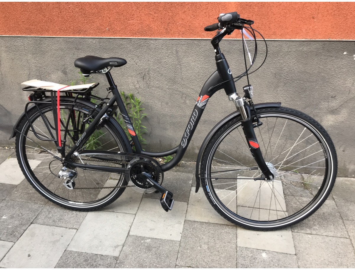 Damesfiets of meisjesfiets Oxford Buster Nieuw mat zwart -  Tweedehandsfiets.net